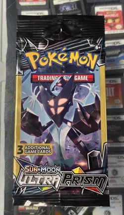 Pokemon TCG: Sun & Moon 2018 “Ultra Prism” 3 Card Packs - Image 1