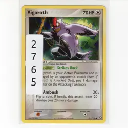 Pokemon TCG Vigoroth 41/108 EX Power Keepers Regular Common Card EN-LP 2007 - Image 3