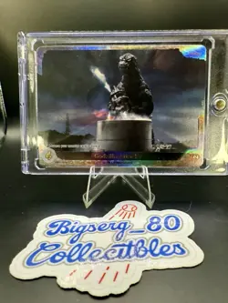 Godzilla Card Game Godzilla Attacks EBP01-078+ SP Godzilla VS. Godzilla Card - Image 1