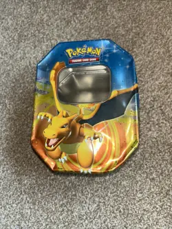Pokemon Card 2009 Tin With Charizard Garchomp And Rayquaza - Image 1