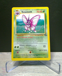 Venomoth 29/64 Rare Pokemon 1999 Jungle - Non-Holo Pokemon Card Vintage WOTC NM - Image 1