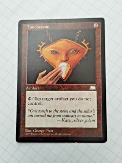 MTG Touchstone Weatherlight Regular Uncommon - Bit of Edge Wear - See Pics - Image 1