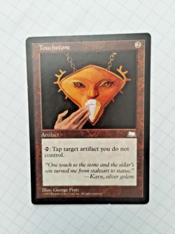 MTG Touchstone Weatherlight Regular Uncommon - Bit of Edge Wear - See Pics - Image 2
