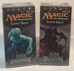 Dark Ascension-Spiraling Doom & Gleeful Flames Event Decks NEW/Sealed mtg magic - Image 1