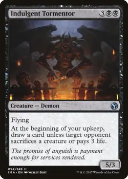 1x Indulgent Tormentor - NM - Various Masters Set - SPARROW MAGIC mtg - Image 1