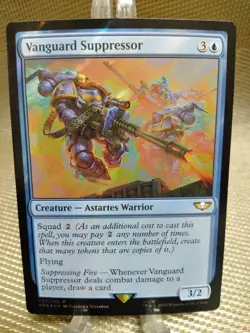 40K Surge Foil Vanguard Suppressor English 1 Piece Mtg - Image 1