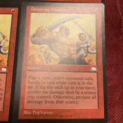 Mtg Desperate Gambit 1 Or 8 English Version 4 - Image 2