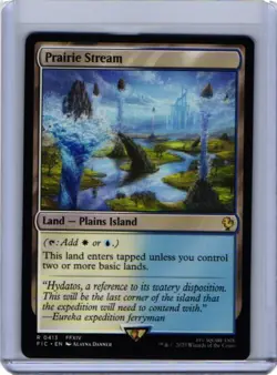 NM Prairie Stream, MTG, Final Fantasy Commander, Magic the Gathering, 413 - Image 1