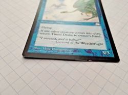 MTG Timid Drake Weatherlight Regular Uncommon - Some Edge Wear - See Pics - Image 4