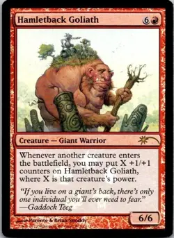 Hamletback Goliath Foil Promo MTG LP - Image 1