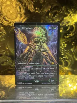 M 0362 Icetill Explorer SHOWCASE FOIL Edge of Eternities MTG Card NM EOE Insect - Image 1