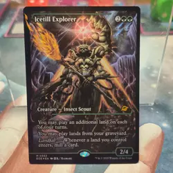 M 0362 Icetill Explorer SHOWCASE FOIL Edge of Eternities MTG Card NM EOE Insect - Image 1