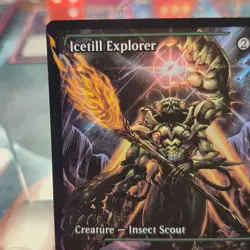 M 0362 Icetill Explorer SHOWCASE FOIL Edge of Eternities MTG Card NM EOE Insect - Image 2