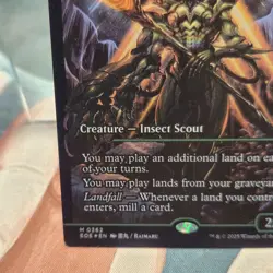 M 0362 Icetill Explorer SHOWCASE FOIL Edge of Eternities MTG Card NM EOE Insect - Image 4