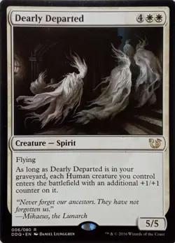 006/080 DEARLY DEPARTED RARE DUEL DECKS: BLESSED VS. CURSED MTG CARD - Image 1