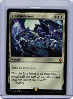 MTG Final Judgment - Commander: Final Fantasy NM - Image 1