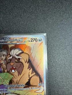 Arven's Mabosstiff ex SIR 235/182 Pokemon Destined Rivals NM - Image 3