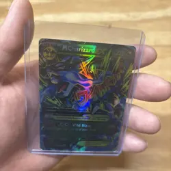 Pokemon TCG M Charizard EX (X) 69/106 XY Flashfire Holo: LP-MP 2014 - Image 2