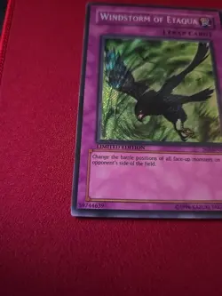 Yugioh! Windstorm of Etaqua SOI-ENSE3 Limited Edition Secret Rare NM - Image 4