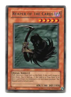 Reaper of the Cards - LOB-071 Rare - YuGiOh-LP - Image 1