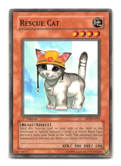 Rescue Cat - FET-EN033 1st Edition - YuGiOh-LP - Image 1