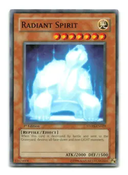 Radiant Spirit - STON-EN029 1st Edition - YuGiOh-LP - Image 1