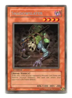 Shadowslayer - FET-EN024 1st Edition Rare - YuGiOh-LP - Image 1