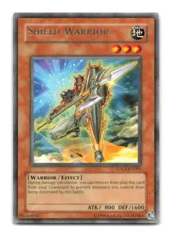 Shield Warrior - TDGS-EN005 Rare - YuGiOh-LP - Image 1