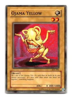Ojama Yellow - IOC-001 - YuGiOh-LP - Image 1
