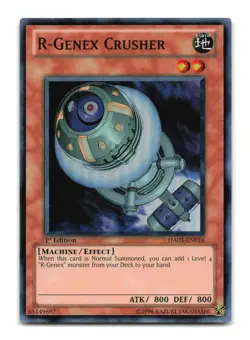 R-Genex Crusher - HA03-EN016 1st Edition Super Rare - YuGiOh-LP - Image 1