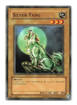 Silver Fang - LOB-010 - YuGiOh-LP - Image 1