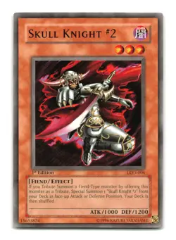 Skull Knight #2 - LOD-006 1st Edition - YuGiOh-LP - Image 1