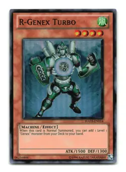 R-Genex Turbo - HA03-EN014 Super Rare - YuGiOh-LP - Image 1