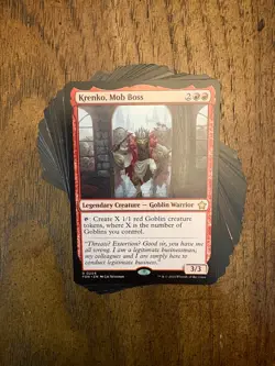 MTG Commander Deck - Krenko, Mob Boss - 100 Cards EDH Goblins - Image 1