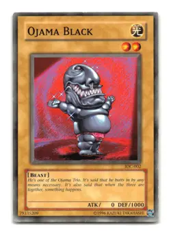 Ojama Black - IOC-002 - YuGiOh-LP - Image 1