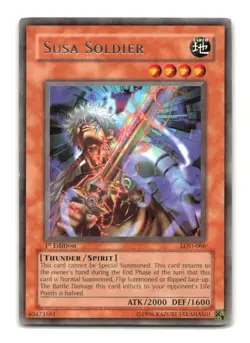 Susa Soldier - LOD-066 1st Edition Rare - YuGiOh-LP - Image 1