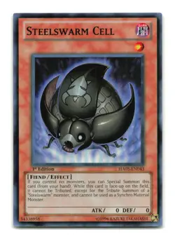 Steelswarm Cell - HA05-EN043 1st Edition Super Rare - YuGiOh-LP - Image 1