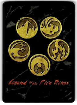 Legend of the Five Rings Four Winds Card Gold Edition - Small Farm - Image 2