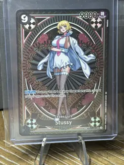 Stussy (SP Alt Art) OP07-085 SR A Fist of Divine Speed - ONE PIECE Card English - Image 1