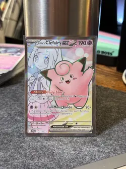 Pokemon Card - Lillie’s Clefairy EX - 173/159 - Journey Together - Full Art NM/M - Image 1