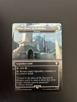 White Tower of Ecthelion (Surge Foil) Commander Lord of the Rings Mtg Mythic 367 - Image 1