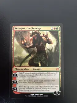 Xenagos, the Reveler Mtg Theros Regular Mythic 209/249 - Image 1
