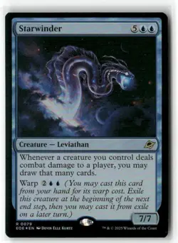 Starwinder Edge Of Eternities Foil MTG Magic NM - Image 1