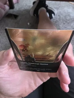 Adagia, Windswept Bastion (Borderless) (Galaxy Foil) - Edge of Eternities MTG - Image 3