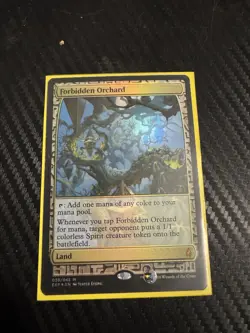 MTG Forbidden Orchard Foil Zendikar Expeditions Near Mint Magic the Gathering - Image 1