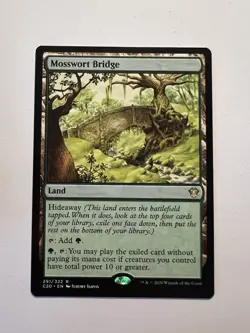 Mosswort Bridge - MTG Commander 2020 - NM - Image 1