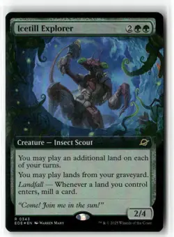 Icetill Explorer Borderless Foil Edge Of Eternities MTG Magic NM - Image 1