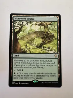 Mosswort Bridge - MTG Commander 2021 - NM - Image 1