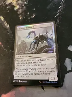 Bane Of Bala Ged Foil Battle For Zendikar MTG MP - Image 2