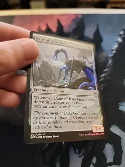 Bane Of Bala Ged Foil Battle For Zendikar MTG MP - Image 4